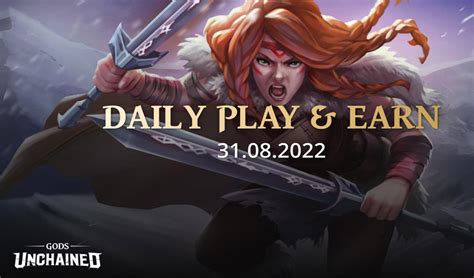 Gods Unchained Releases Details Of Daily Play And Earn Features