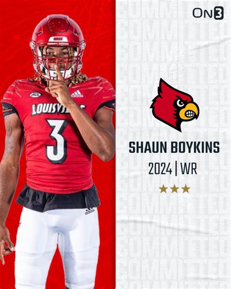 Louisville Updates On Twitter Shaun Boykins The 1 Player In