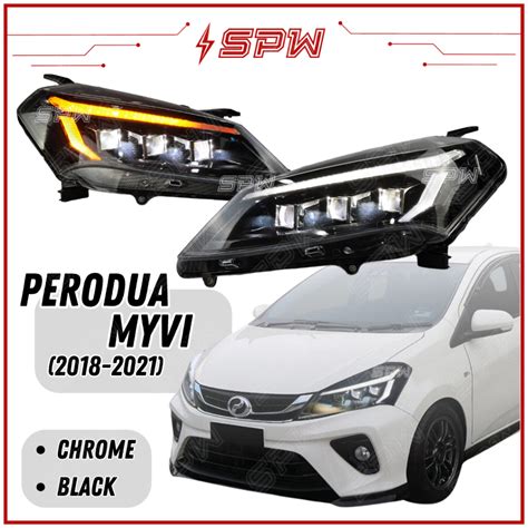 Perodua Myvi G Head Lamp Head Light Lexus Headlamp Headllight