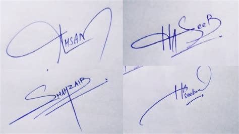 How We Can Draw Our Name Signatures Autographs Creative Signature