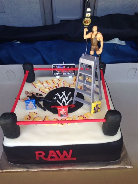 How To Make A Wwe Ring Birthday Cake Cake Walls