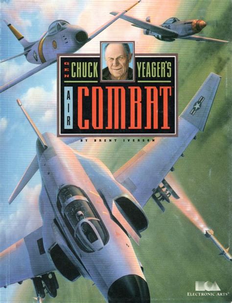 Chuck Yeager's Air Combat (1991) DOS box cover art - MobyGames