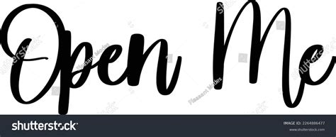 open  cursive calligraphy text lettering stock vector royalty