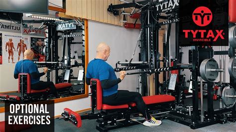 TYTAX T1 X Opt PR X Seated Front Lever Pulldown Reverse Grip