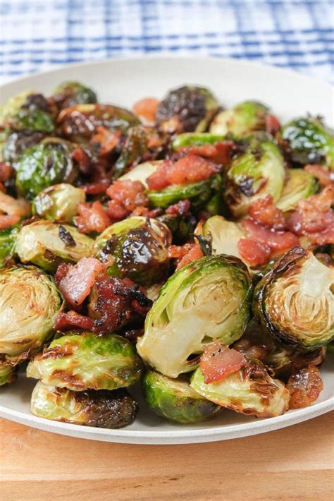 Air Fryer Brussels Sprouts With Bacon Simply Air Fryer