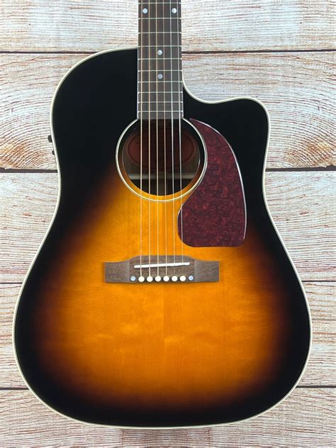 Epiphone Inspired By Gibson J 45 EC Acoustic Electric Guitar Aged