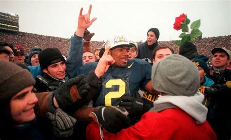 Michigan Football 1990s All Decade Team Wolverines Snap National Title