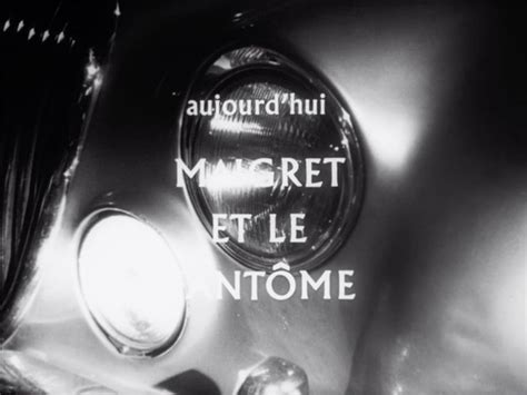 Maigret et le fantôme 1971