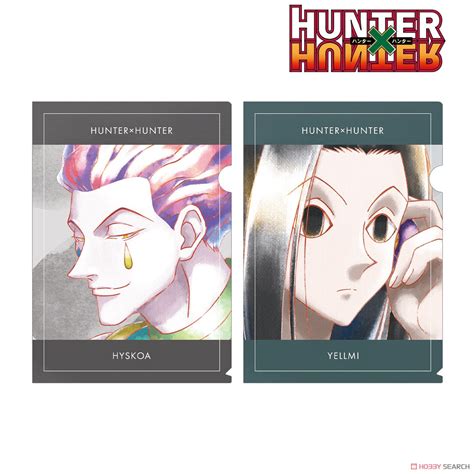 Hunter X Hunter Ani Art Aqua Label Clear File Set Of 2 Ver D Anime