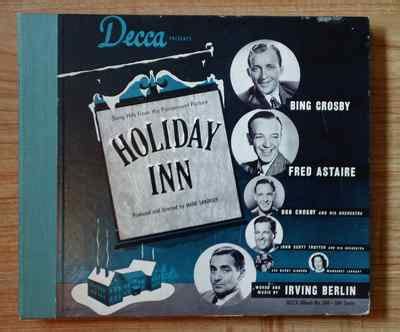 popsike.com - Holiday Inn Soundtrack Album 78 RPM - 5 Discs and Album - White Christmas VG ...