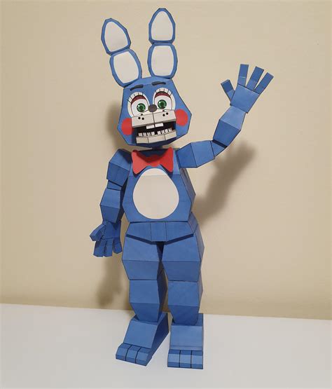 Papercraft Twisted Bonnie Twisted Bonnie Papercraft Part 3 Detailed