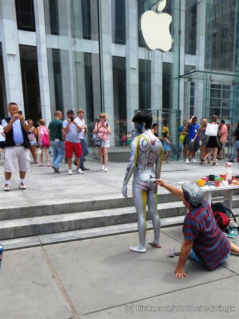 44 July 21 2013 Andy Golub Body Painting Near 5th Ave An Flickr