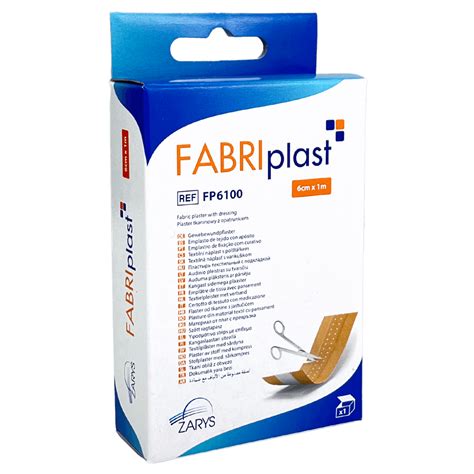 Plaster Tkaninowy Z Opatrunkiem FABRIplast Zarys Medeocare