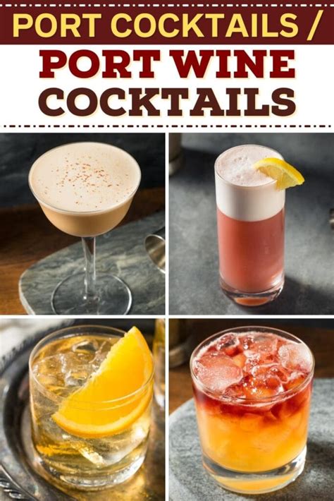 17 Easy Port Cocktails (Port Wine Cocktails) - Insanely Good