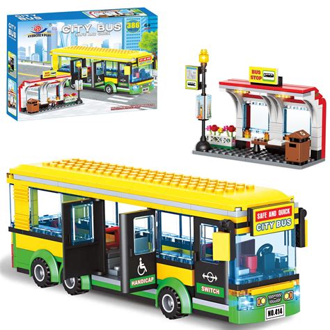 Buy City Town Center Bus Station Building Kit Bus Station Building