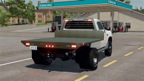 Dodge Ram First Gen Flatbed V20 Fs22 Mod Farming Simulator 22 Mod