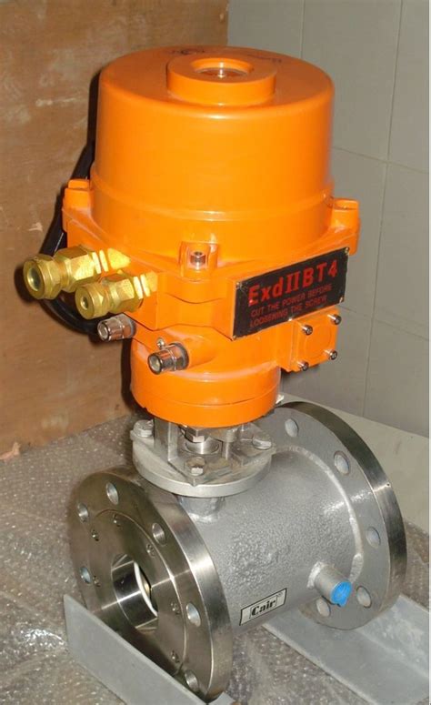 Stainless Steel Motorized Jacketed Ball Valve At Rs In Ahmedabad