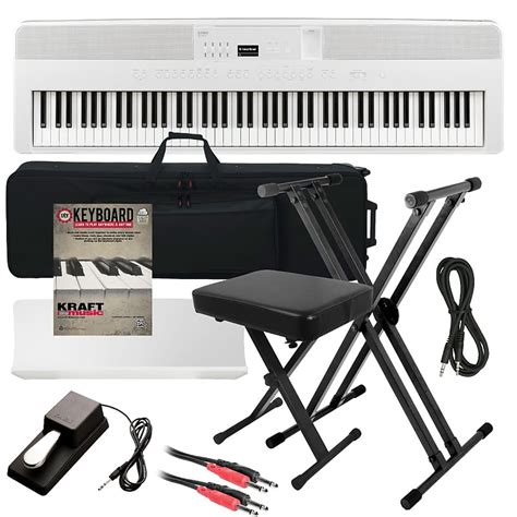 Kawai Es920 Portable Digital Piano White Stage Essentials Reverb