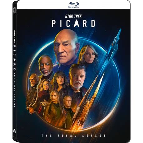 STAR TREK PICARD SAISON 3 3 BD STEELBOOK EDITION LIMITEE ESC