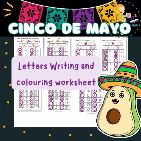 Cinco De Mayo Preschool Theme Bundle Pre K Cinco De Mayo Activities