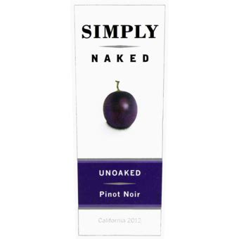Simply Naked Pinot Noir Wine Library