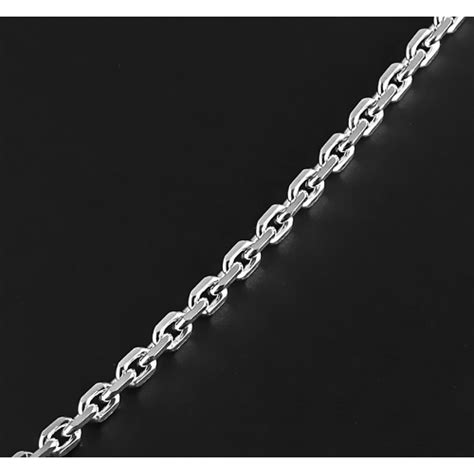 Chaine Forcat 2 Mm Homme Argent Bijoux En Vogue 2185