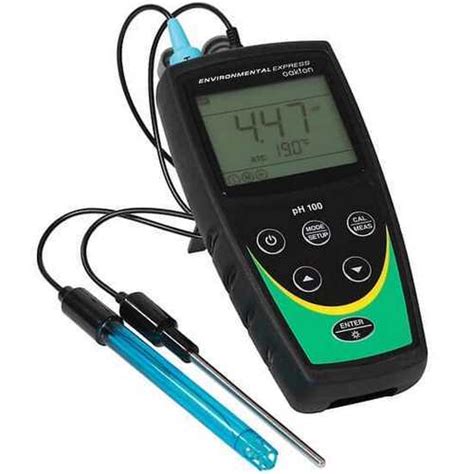 Oakton Instruments 35613 25 PH 100 Portable PH Meter With PH And