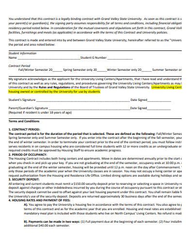 FREE 6+ Legal Binding Contract Samples in PDF | MS Word | Google Docs