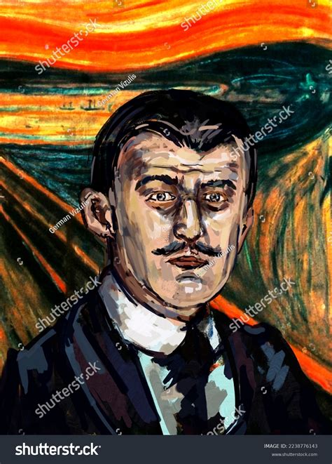 Edvard Munch Portrait