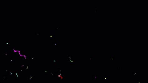 Confetti Overlay Stock Video Footage For Free Download
