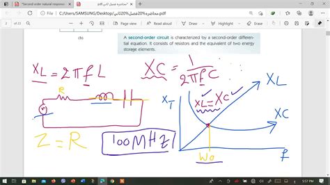 Second Order The Natural Response Of A Parallel RLC Circuit YouTube