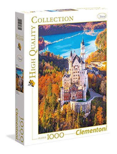 Clementoni Puzzle 1000 Pezzi Castello Di Neuschwanstein Giochi Puzzle