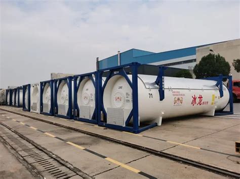 20FT ASME Cryogenic Liquid Oxygen Nitrogen Argon CO2 ISO Tank Lox Lin