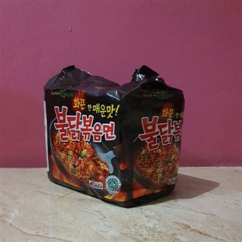 Jual Samyang Hot Chicken Ramen G Bundle Bungkus Shopee Indonesia