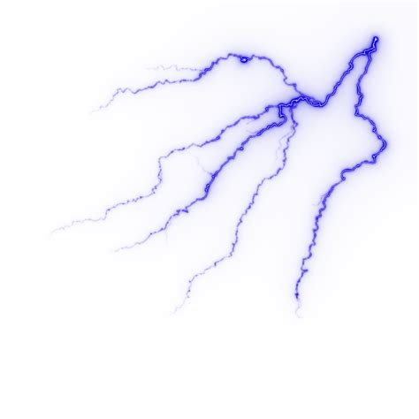 Lightning Natural Light Effect Bright Glowing Png