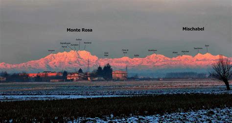 Monte Rosa Photos Diagrams Topos Summitpost