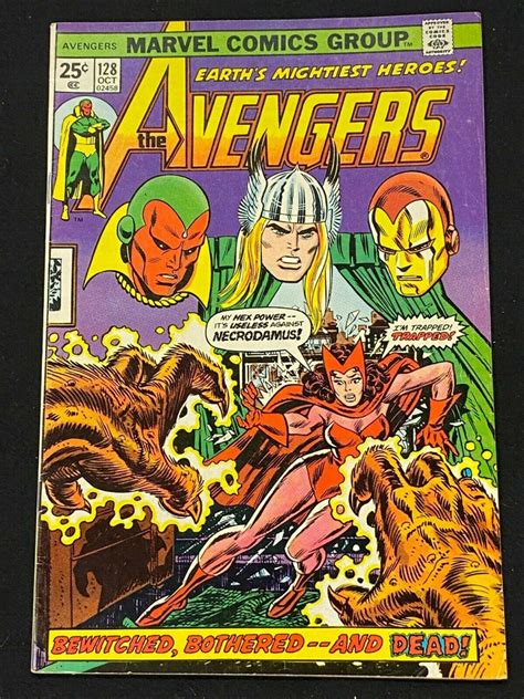 Avengers 1963 128 FN 6 5 Agatha Harkness Appearance Sal Buscema