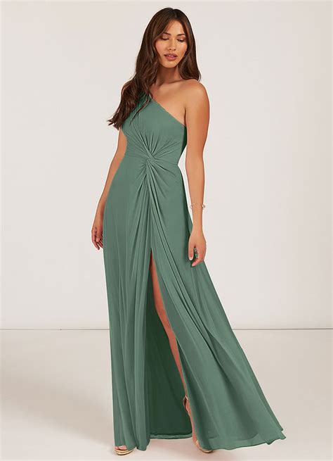 Eucalyptus Azazie Brooke Bridesmaid Dresses Azazie