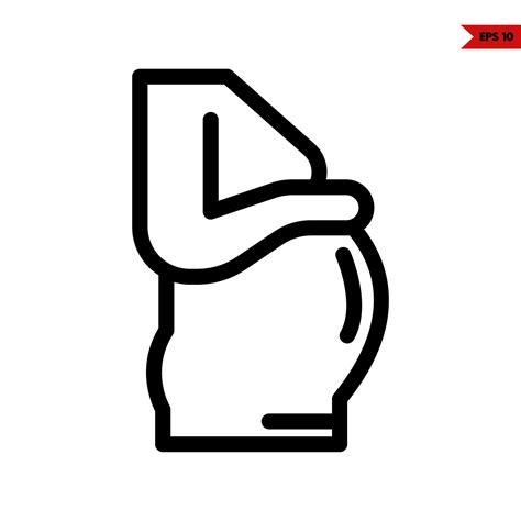 baby line icon 22575918 Vector Art at Vecteezy