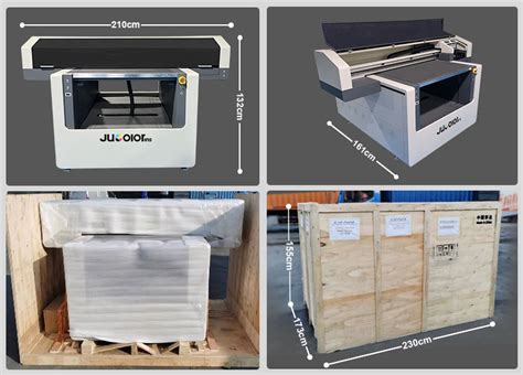 Jucolor Double A Size Uv Flatbed Printer With Industrial G I