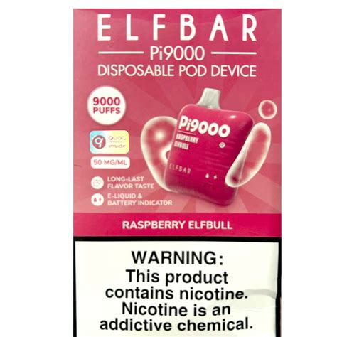 ELF BAR Pi9000 Raspberry ELF BULL India Vape Store