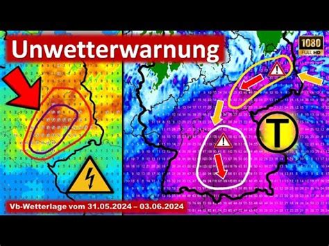 Unwetterwarnung Vor Starkregen Und Gewittern Update Zur Vb Wetterlage