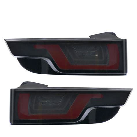 2X LED SMOKED REAR TAIL LIGHT LAMPS FOR LAND RANGE ROVER EVOQUE L538