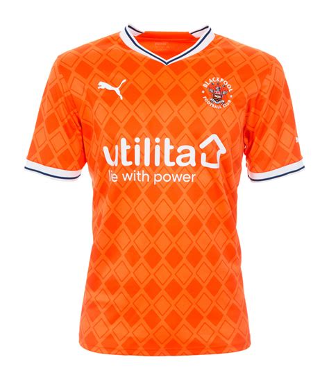 Blackpool 2022 23 Home Kit