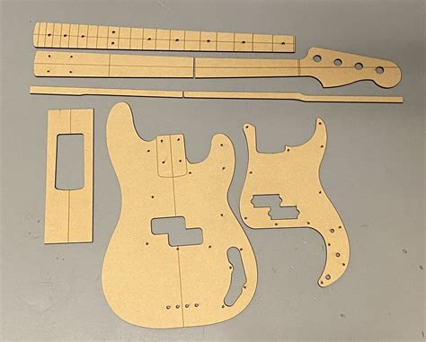 Bass Guitar Stencil