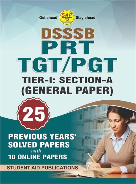 Dsssb Prt Tgt Pgt Tier I Years Solved Papers Including Online