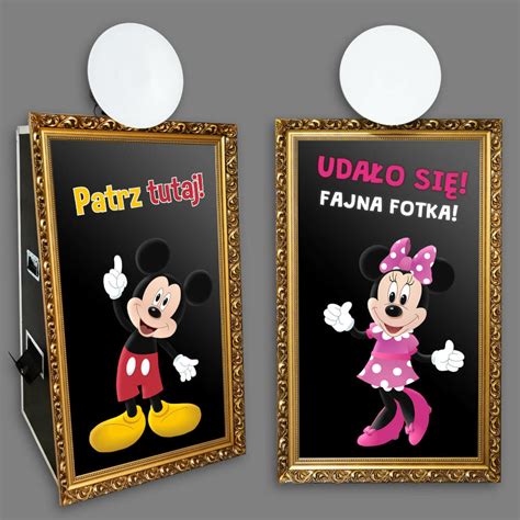 Selfie Mirror Fotolustro 70 Ścianka słupki dywan zestaw 7w1