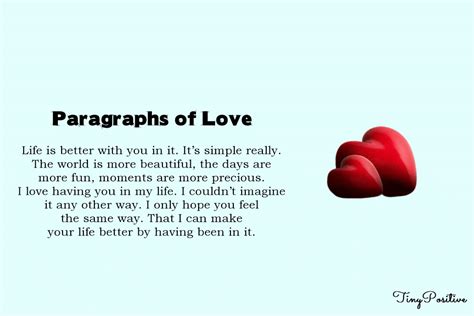 80 Inspiring Love Paragraphs For Her To Best Express Deep Love Tiny