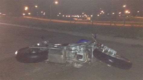 Motorcycle Accident Sends One Man To Hospital