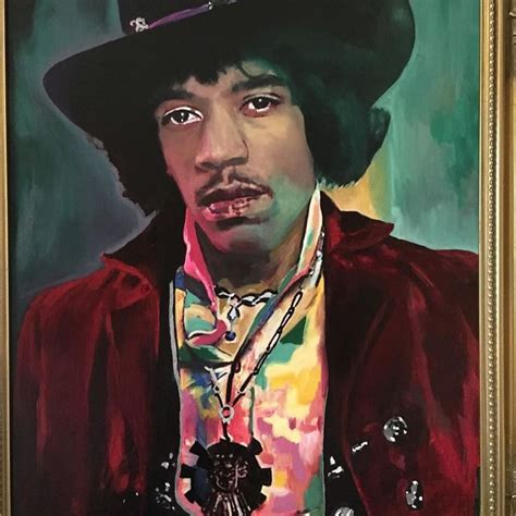 Jimi Hendrix Oil Painting